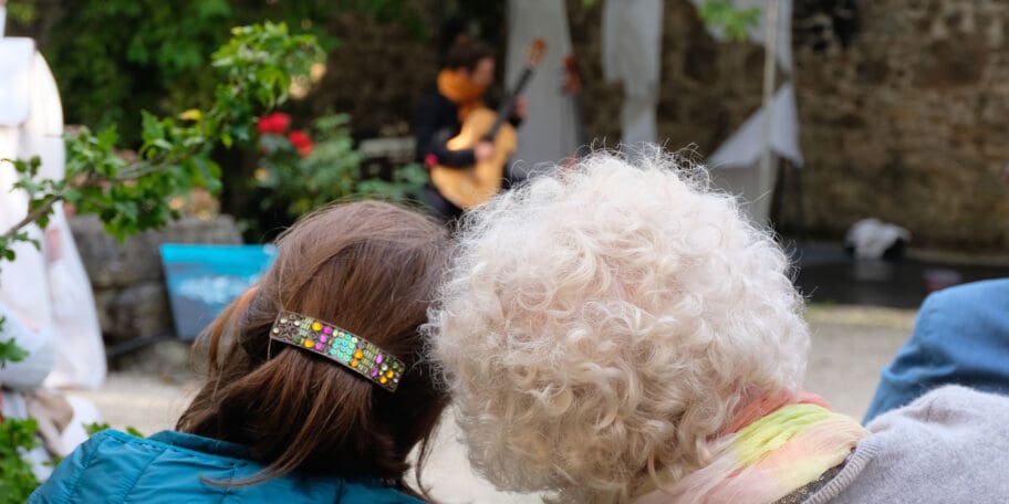 Heureux d’être les grands parents de Capucine