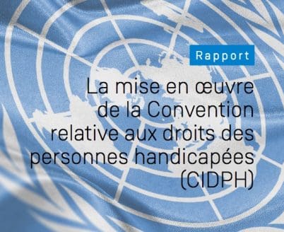 Convention relative aux droits des personnes handicapées