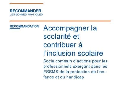 Scolarité des enfants en situation de handicap et/ou ayant une mesure de protection de l’enfance