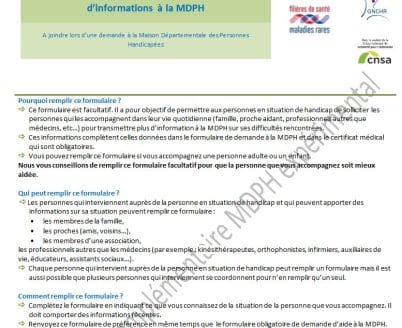 Dossier MDPH