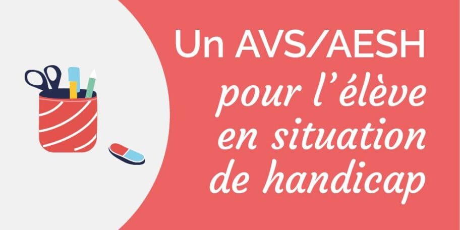 Un AVS / AESH pour l’élève en situation de handicap